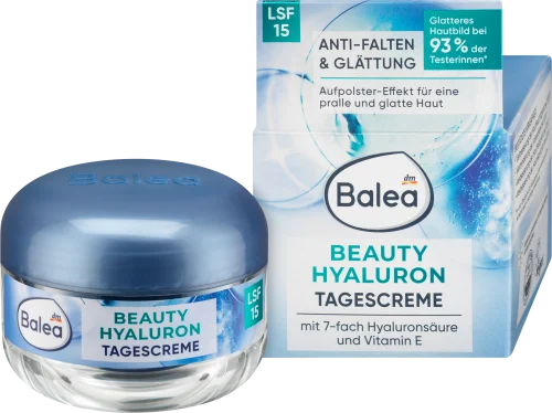 Balea - 抗皺透明質酸美容乳霜 SPF15 50ml