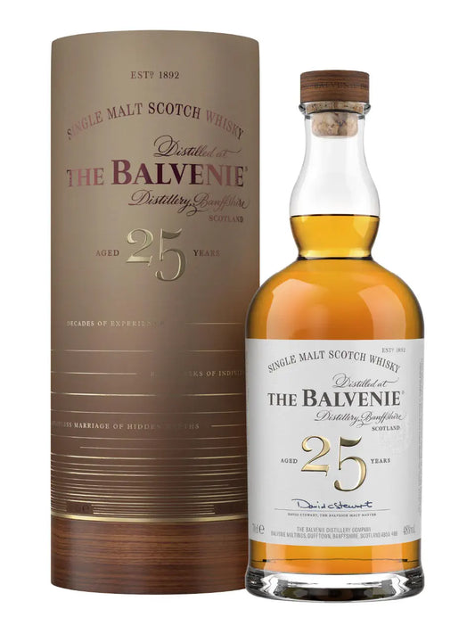 Balvenie 百富 25年單一麥芽蘇格蘭威士忌 48 度 0.7L 禮盒裝